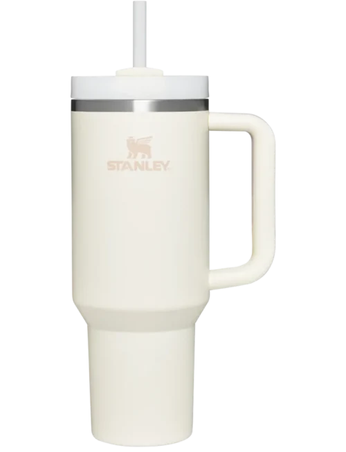Quencher Pipetli Termos Bardak Krem 1.18 Lt