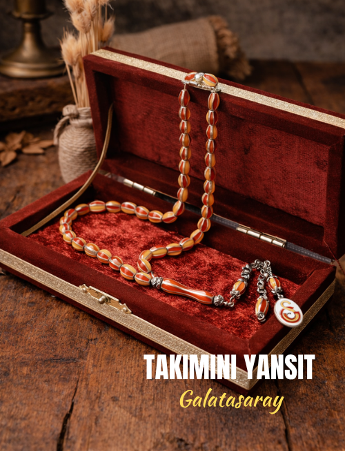 Takımına Özel Galatasaray Tesbihi – Koleksiyonluk Taraftar Ürünü